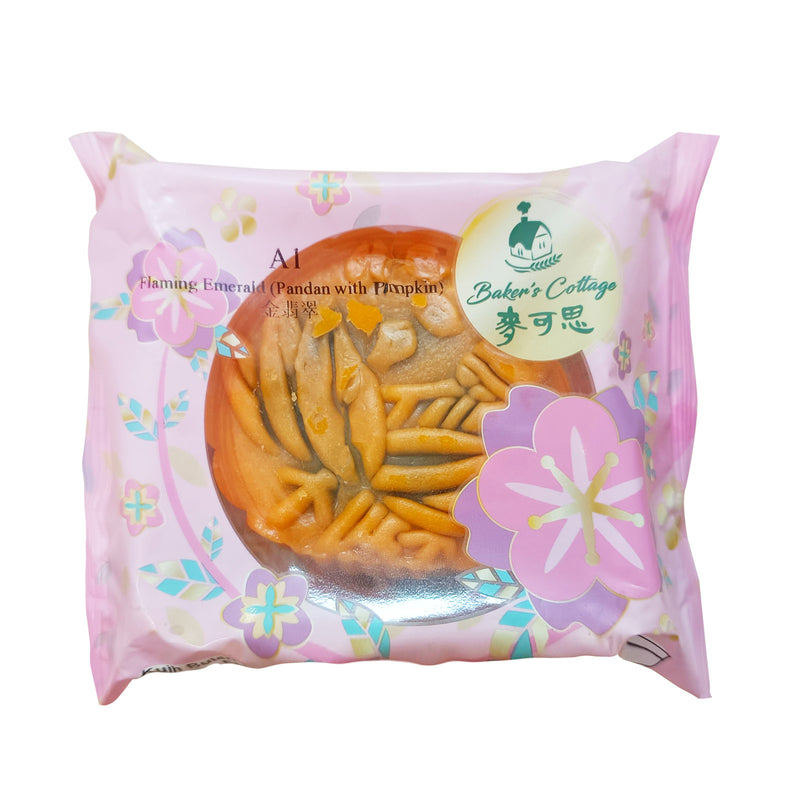 Bakers Cottage Flaming Emerald Mooncake 1unit