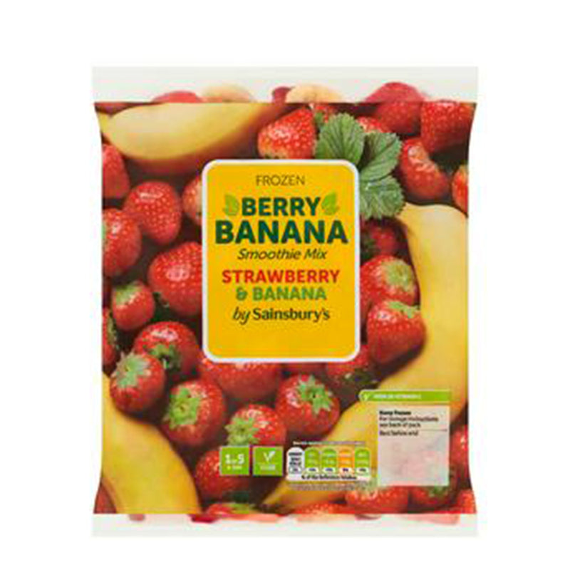 Sainsburys Strawberry And Banana Smoothie 450g