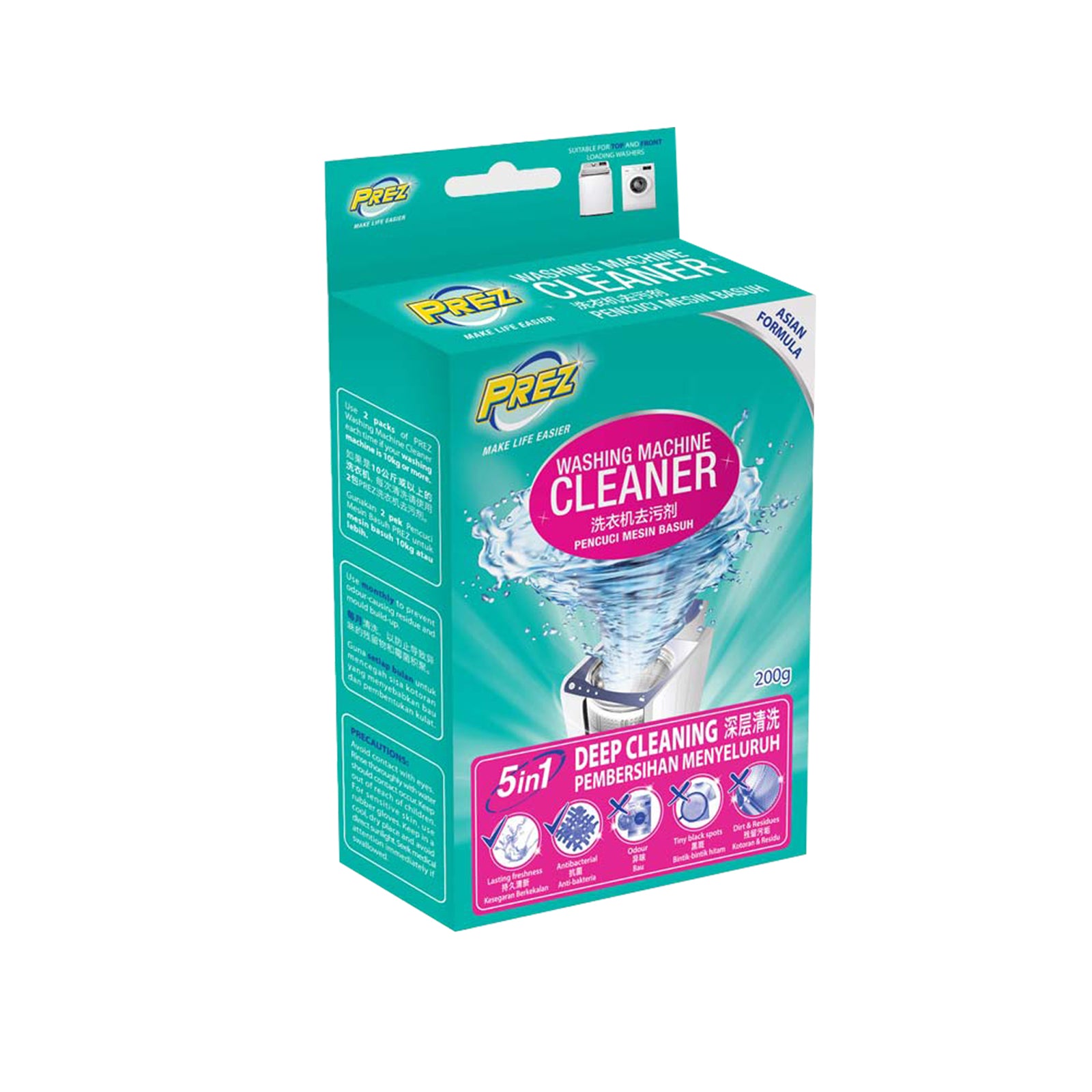 Prez Washing Machine Drum Cleaner 200g