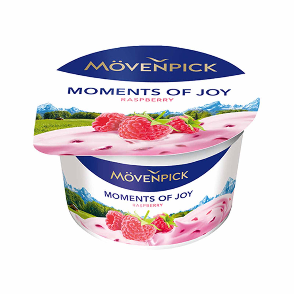 Movenpick Moments Of Joy Raspberry Yoghurt 100g