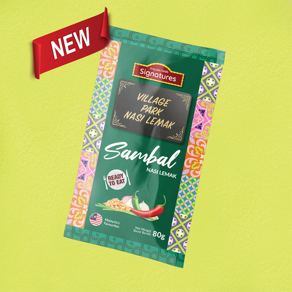 Grab Signatures Village Park Nasi Lemak Original Sambal Sachet 80g