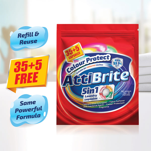 Attibrite Laundry Colour Capsules Refill 10g x 40