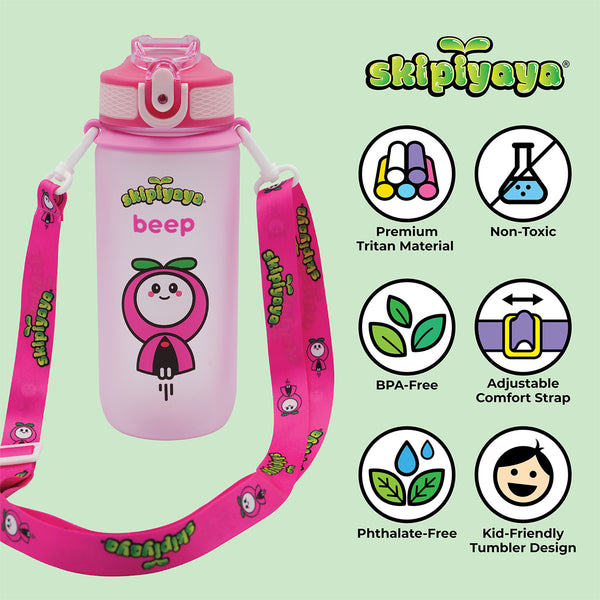 Skipiyaya Tritan Water Tumbler (Beep) 1unit