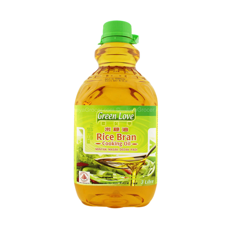 Green Love Rice Bran Cooking Oil 3L