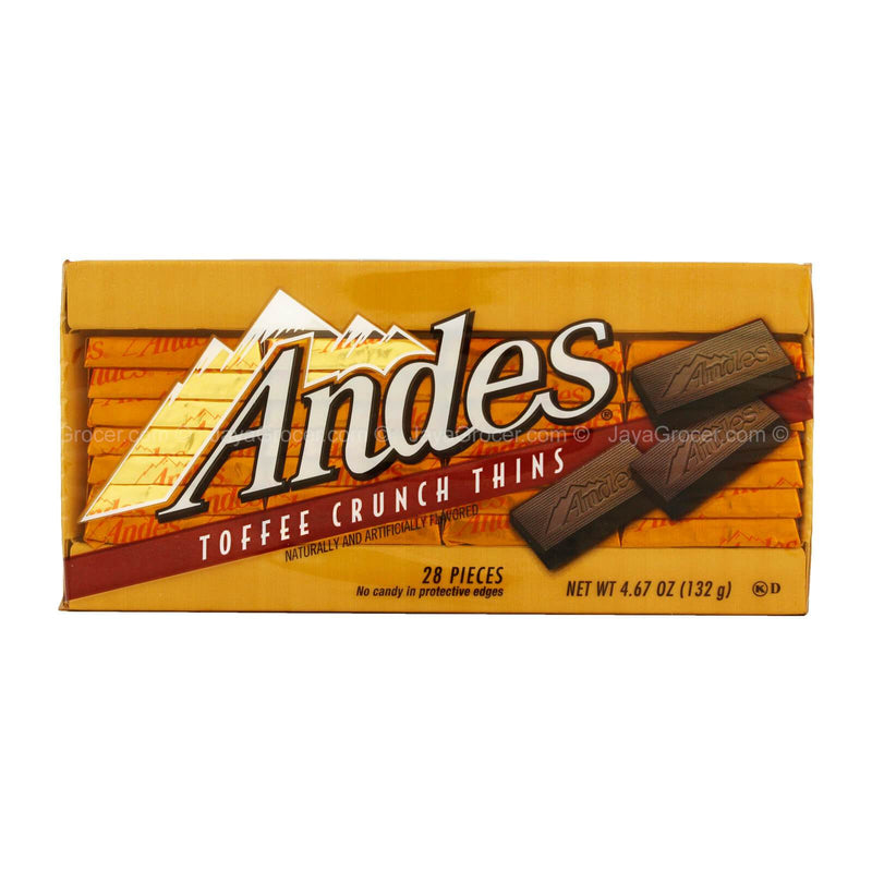 Andes Toffee Crunch Thins 132g