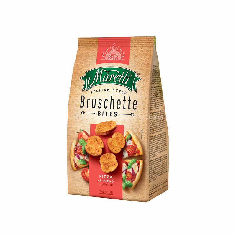 Maretti Italian Style Bruschette Bites Pizza Al Forno Flavour 70g