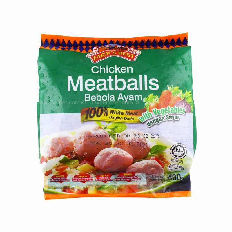 Farms Best Chicken Meatballs with Vegetables 400g