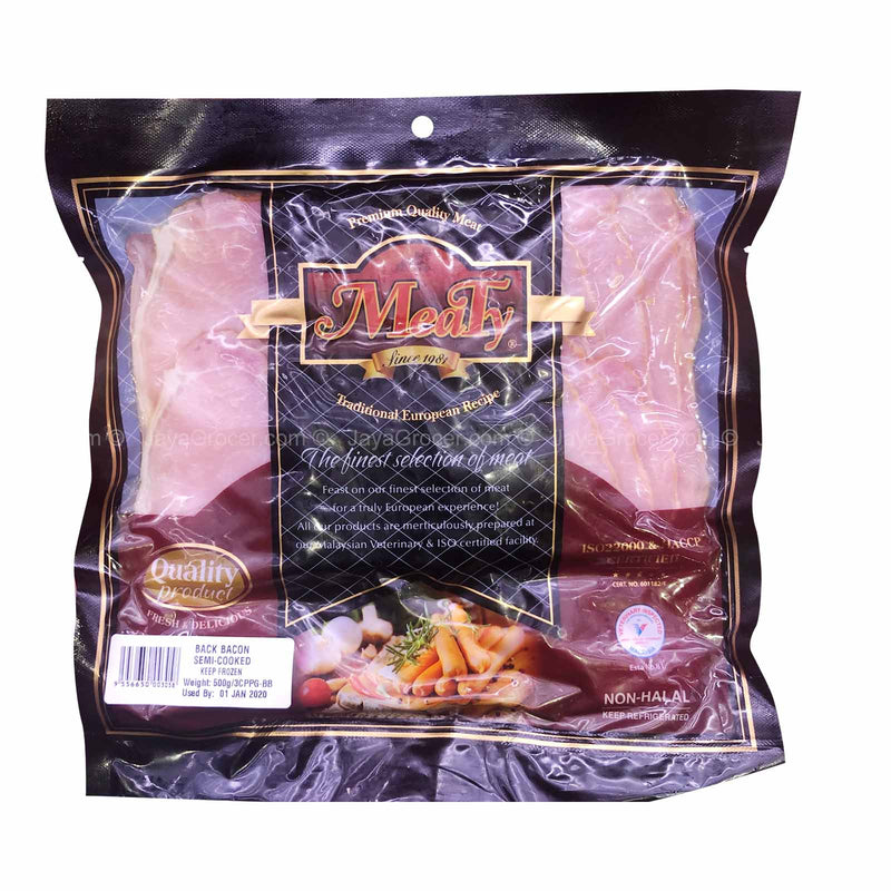 [NON-HALAL] Full Glory Smoked Back Bacon 500g