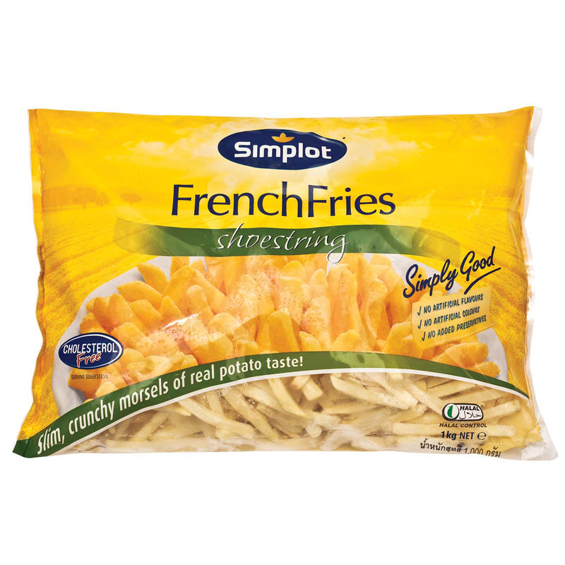 Simplot Shoestring French Fries 1kg