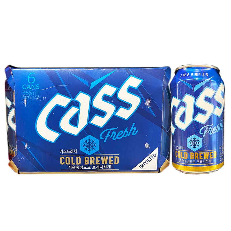 Cass Fresh Lager Beer 355ml