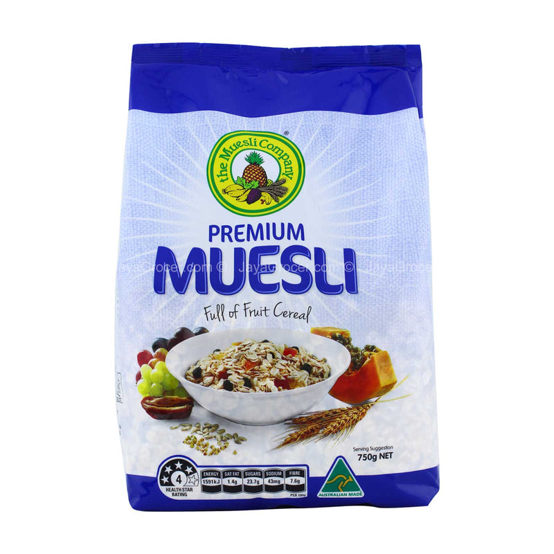 The Muesli Company Full of Fruit Premium Muesli 750g