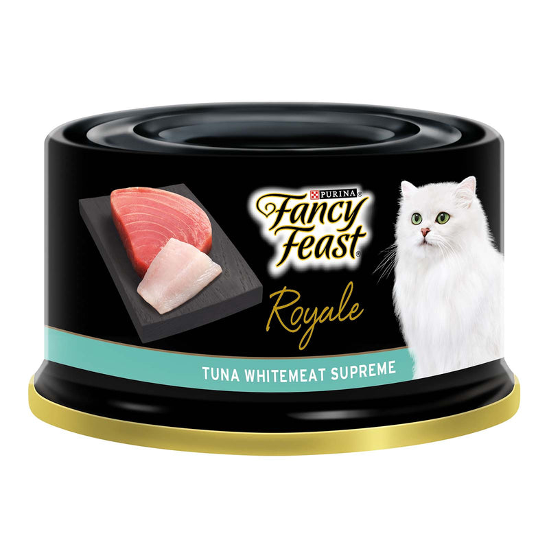 Purina Fancy Feast Adult Royale Tuna Whitemeat Supreme Wet Cat Food 85g