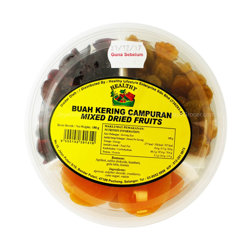 Healthy Mixed Dried Fruits 180g