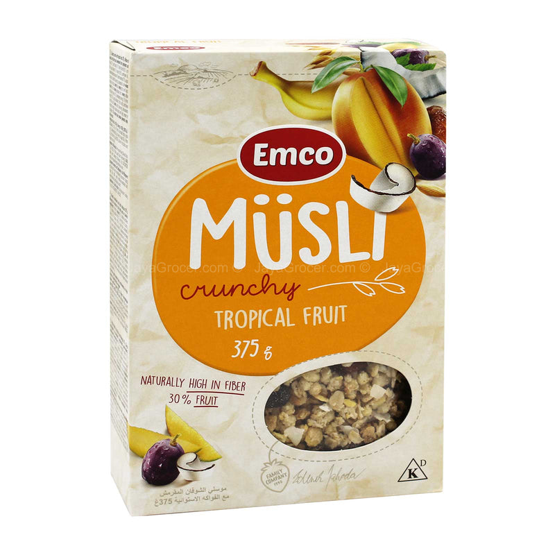 Emco Crunchy Fruit Pieces Musli 375g