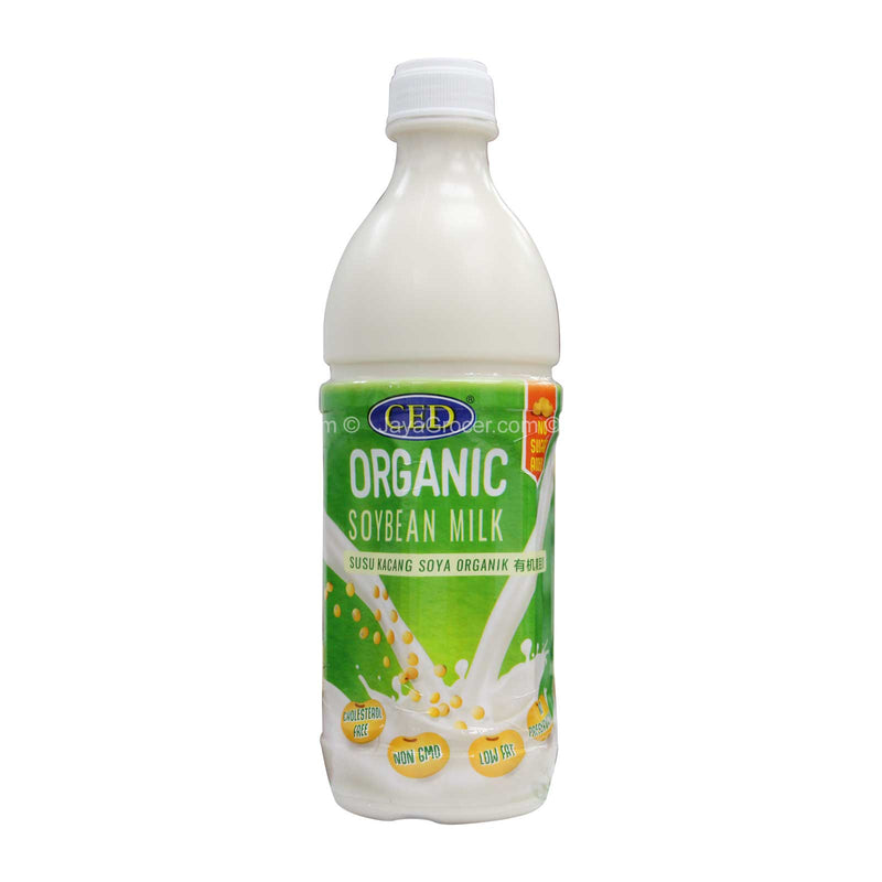 CED Organic Soybean Milk Sugar Free 1L