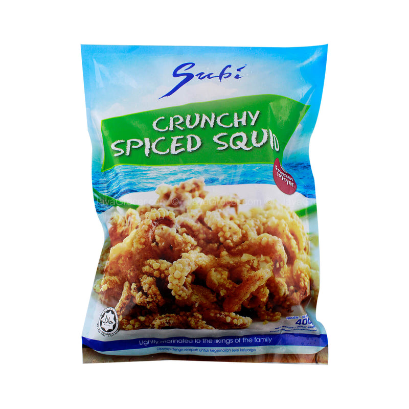 SUBI CRUNCHY SPICED SQUIDS 400G *1