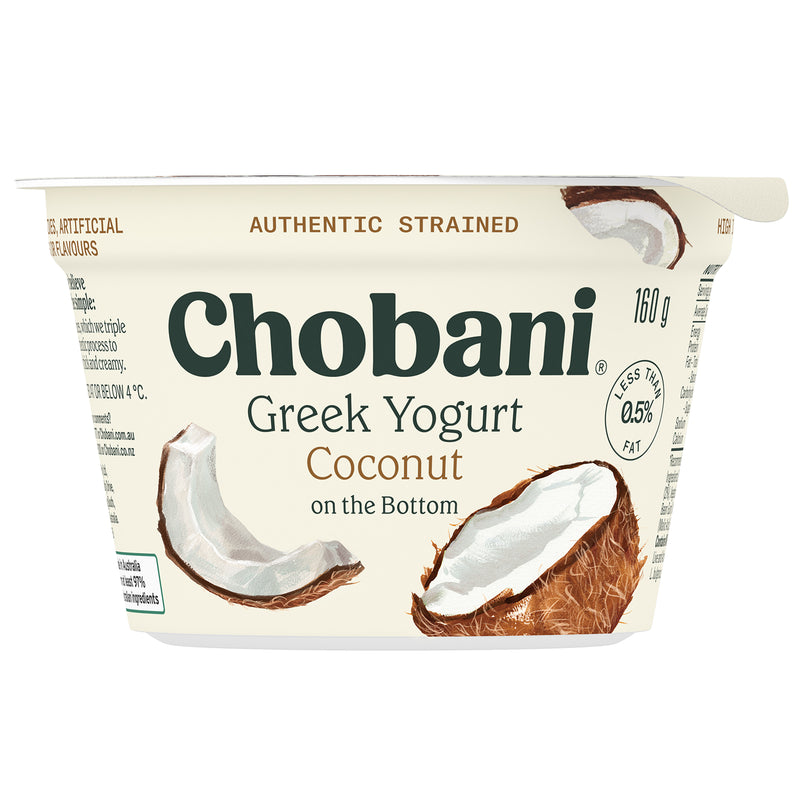 Chobani Greek Coconut Yogurt Pouch 160g