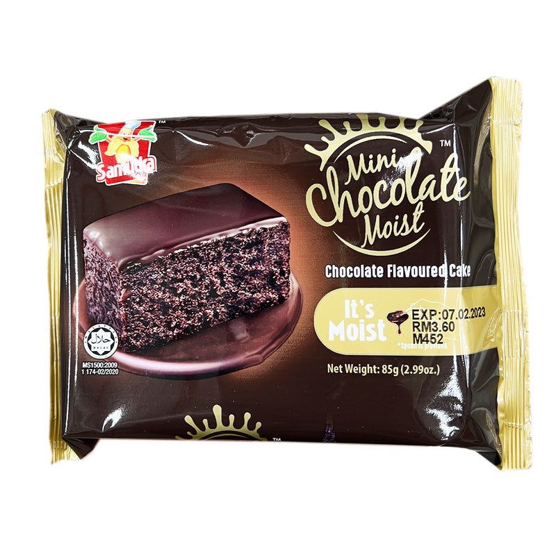 Samudra Mini Chocolate Moist Cake 85g