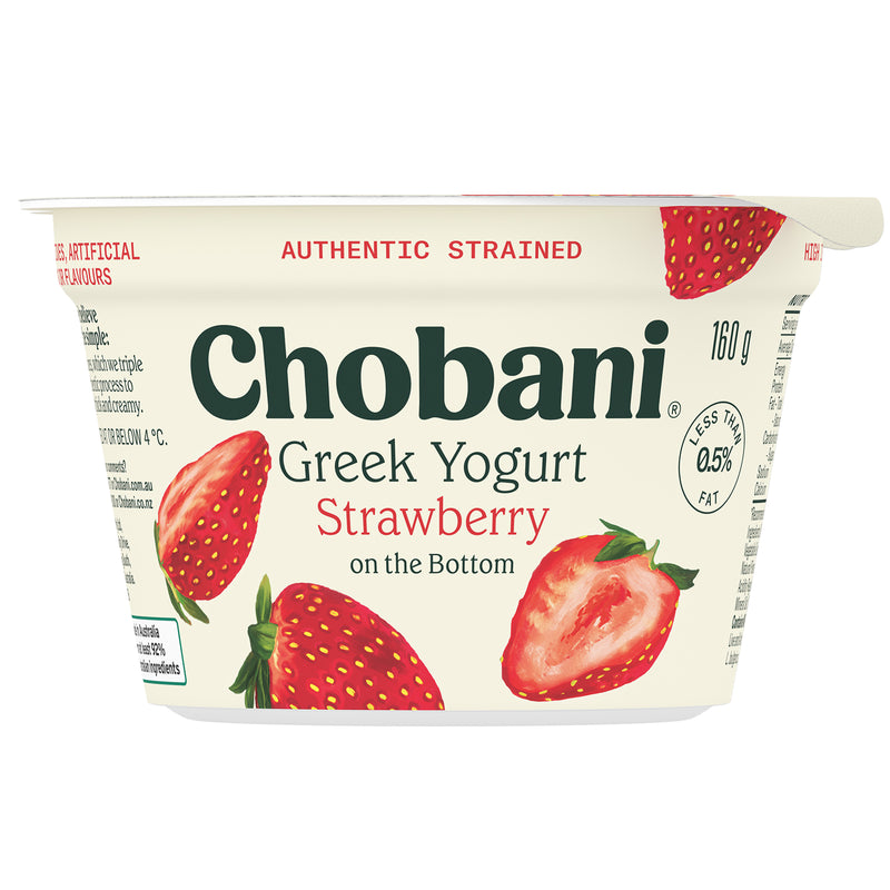 Chobani Strawberry Yogurt 160g