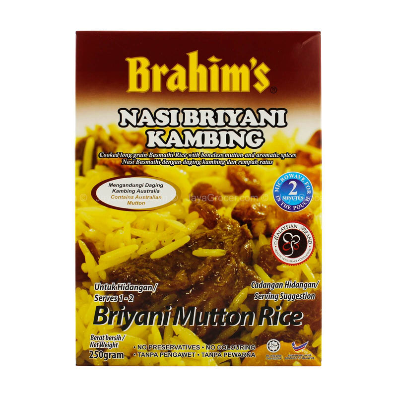 Brahim briyani mutton rice 250g *1