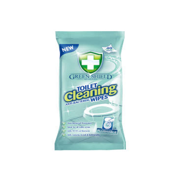 GreenShield Toilet Cleaning Wipes 40pcs/pack