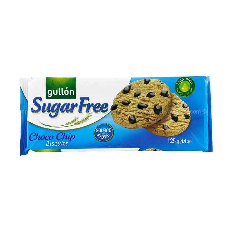 Gullon Sugar Free Chocolate Chips Biscuits 125g