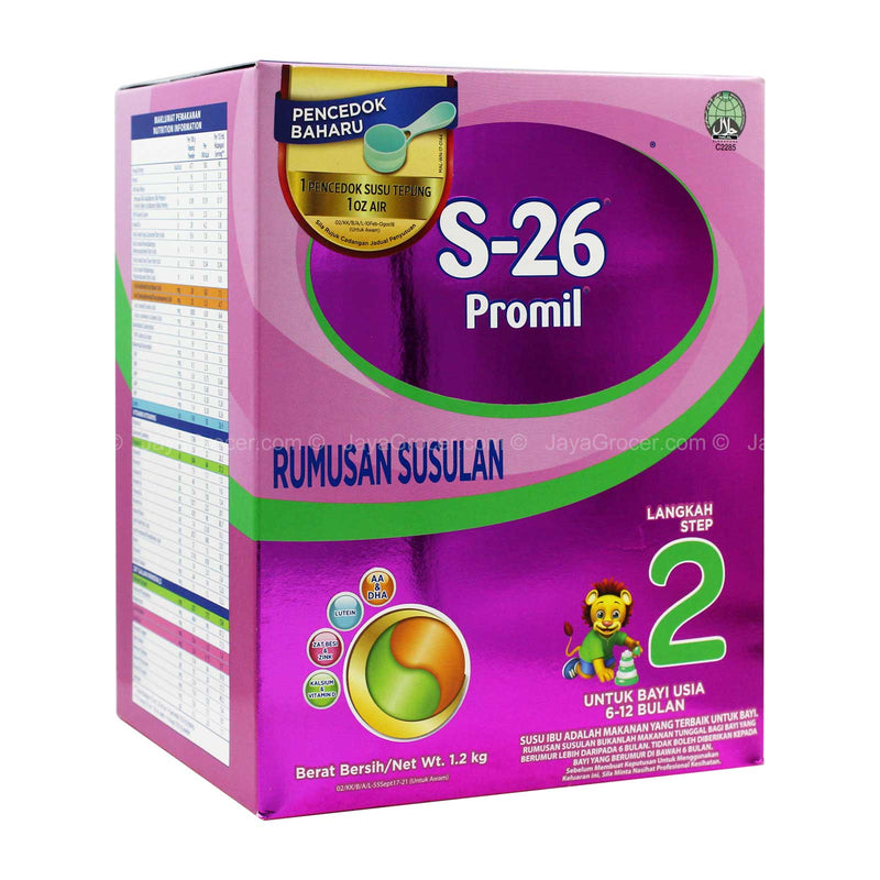 Wyeth S-26 Promil Follow-up Formula Step 2 Milk Powder 1.2kg