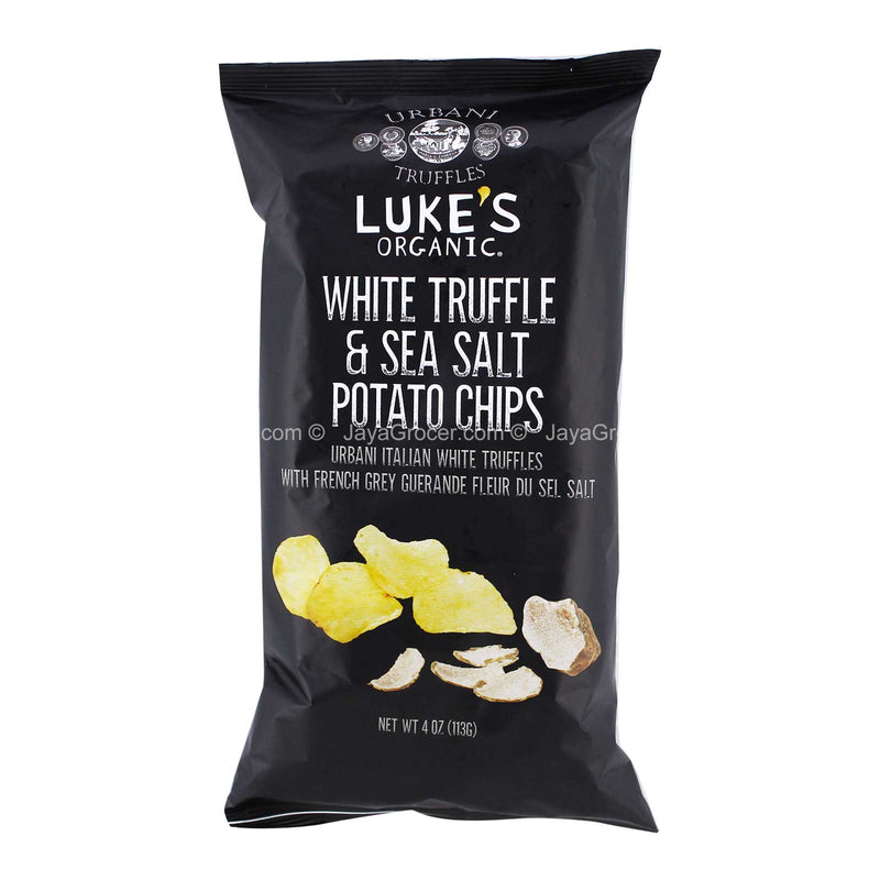 Luke's Organic White Truffle and Sea Salt Potato Chips 113g