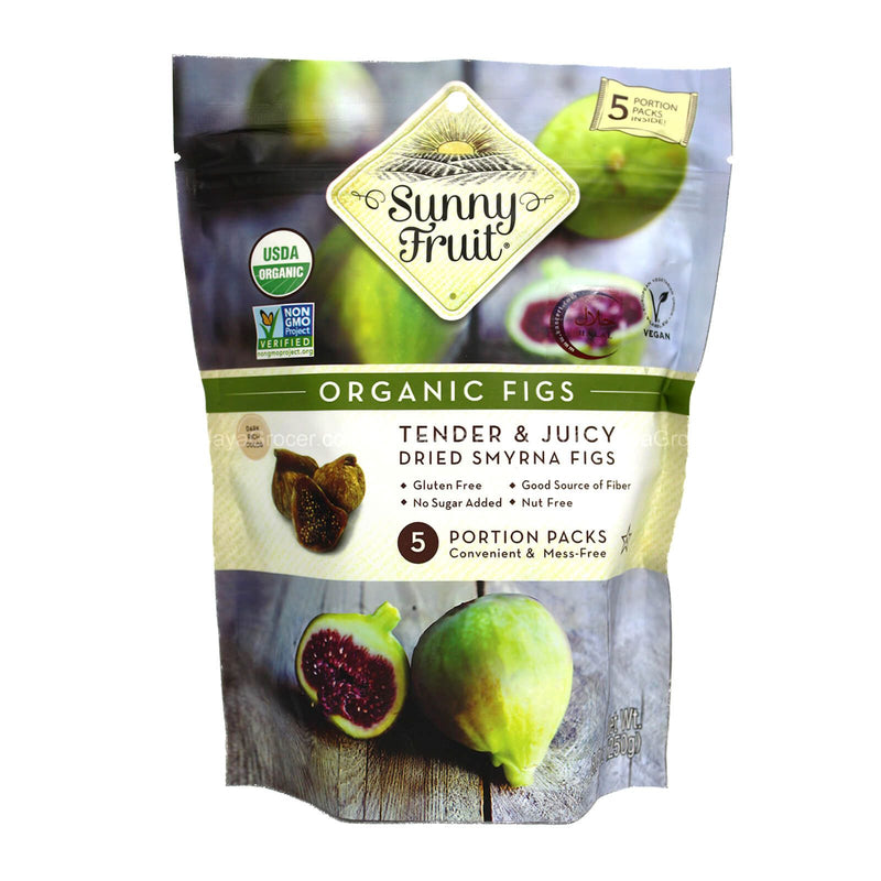 SUNNY FRUIT ORGN DRIED FIGS 250G