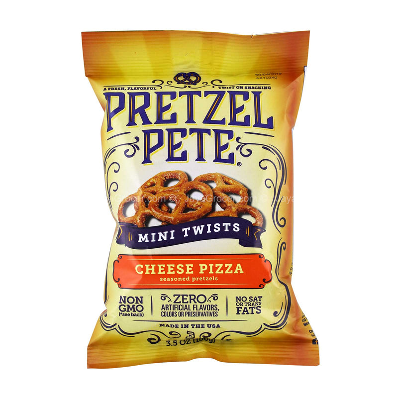 Pretzel Pete Cheese Pizza Mini Twists 100g