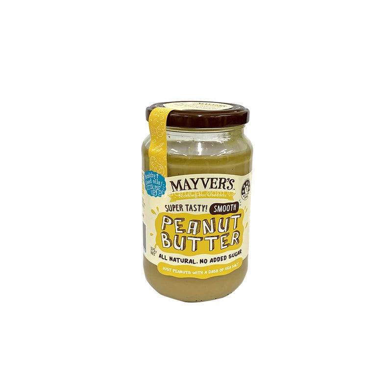 Mayver's Smooth Peanut Butter 375g