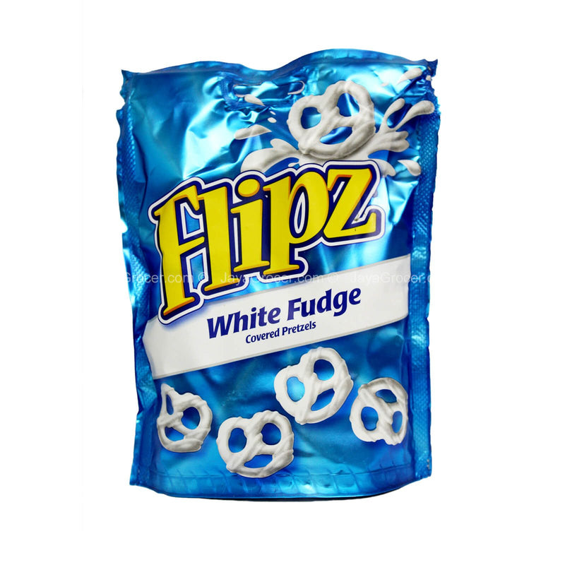 Flipz White Fudge Covered Pretzels