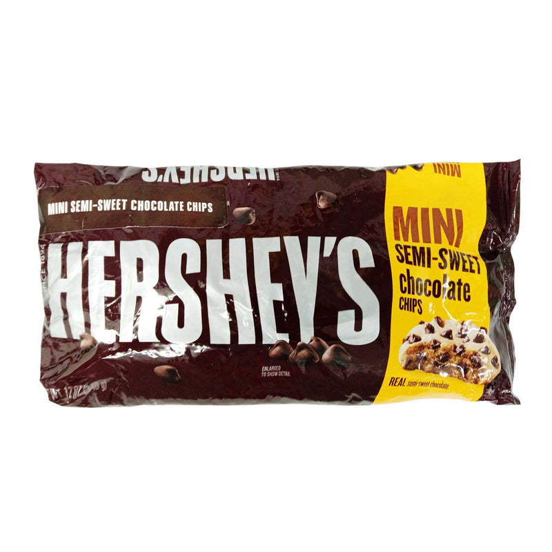 Hersheys Mini Semi-Sweet Chocolate Chips 340g