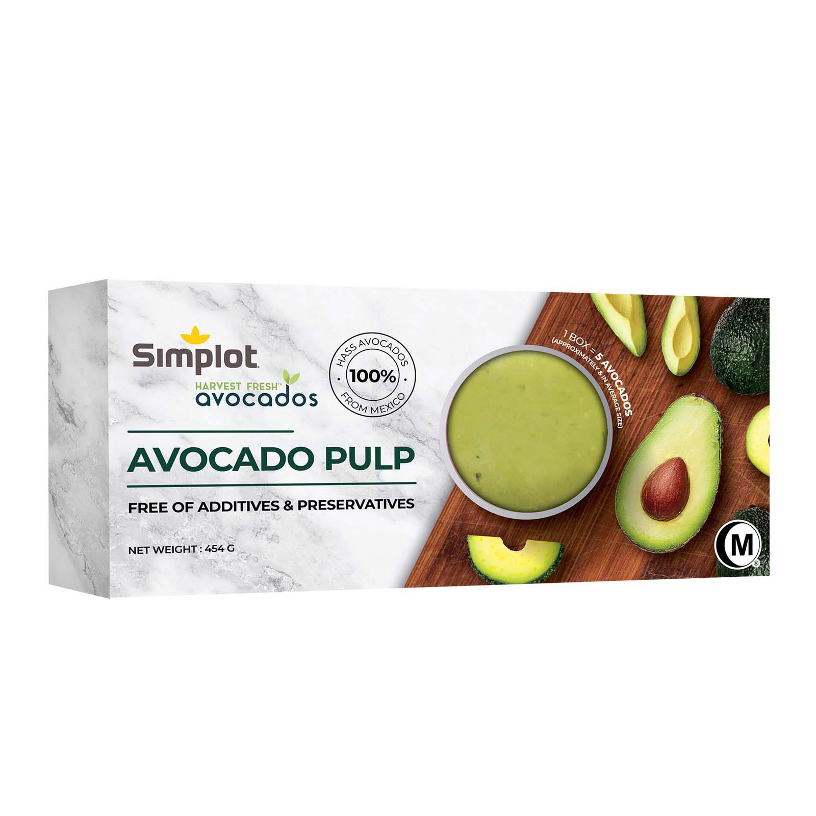 SIMPLOT FROZEN AVOCADO PULP 454G – Jaya Grocer | Gurney Paragon