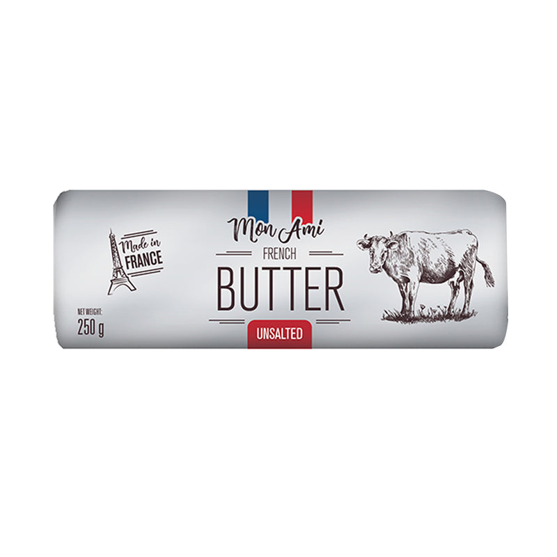 Emborg Mon Ami Butter Roll Unsalted 250g