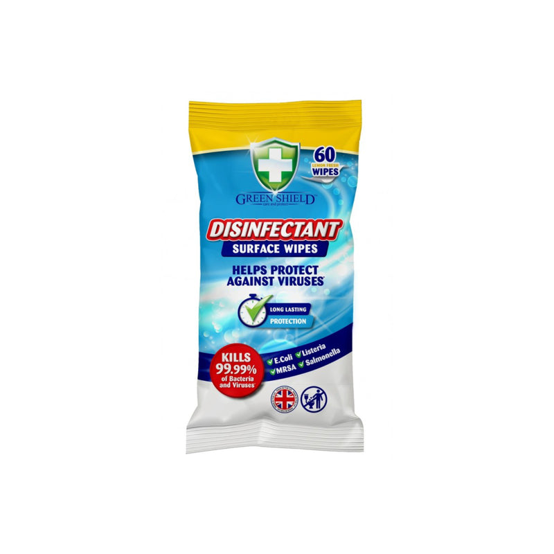 Green Shield Disinfectant Surface Wipes 1pack