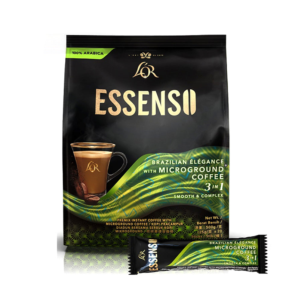 Lor Essenso Microground Coffee 3 in 1 Brazilian Elegance 25g x 20