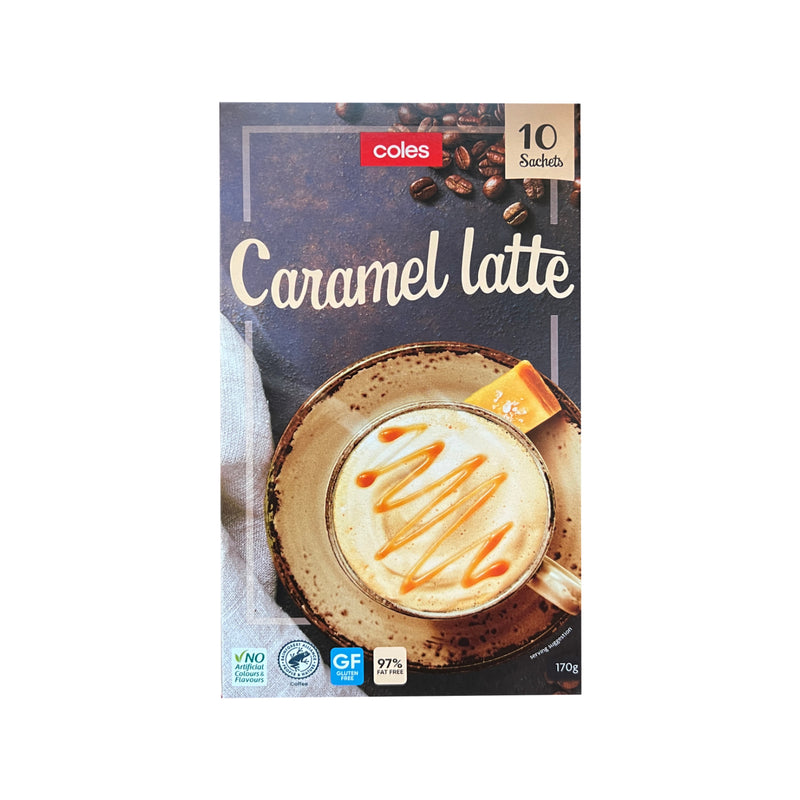 Coles Caramel Latte Coffee 170g