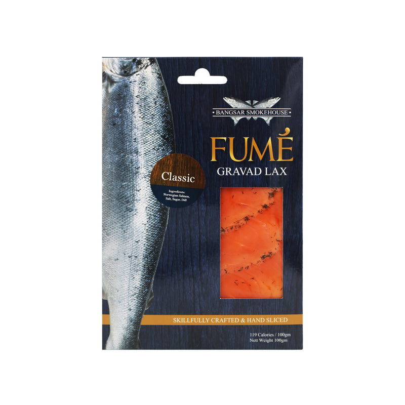 Fume Gravlax Classic Salmon 100g